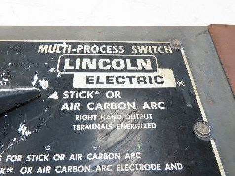 Lincoln Electric K804-1 Multi-Process Switch DC400 or DC600