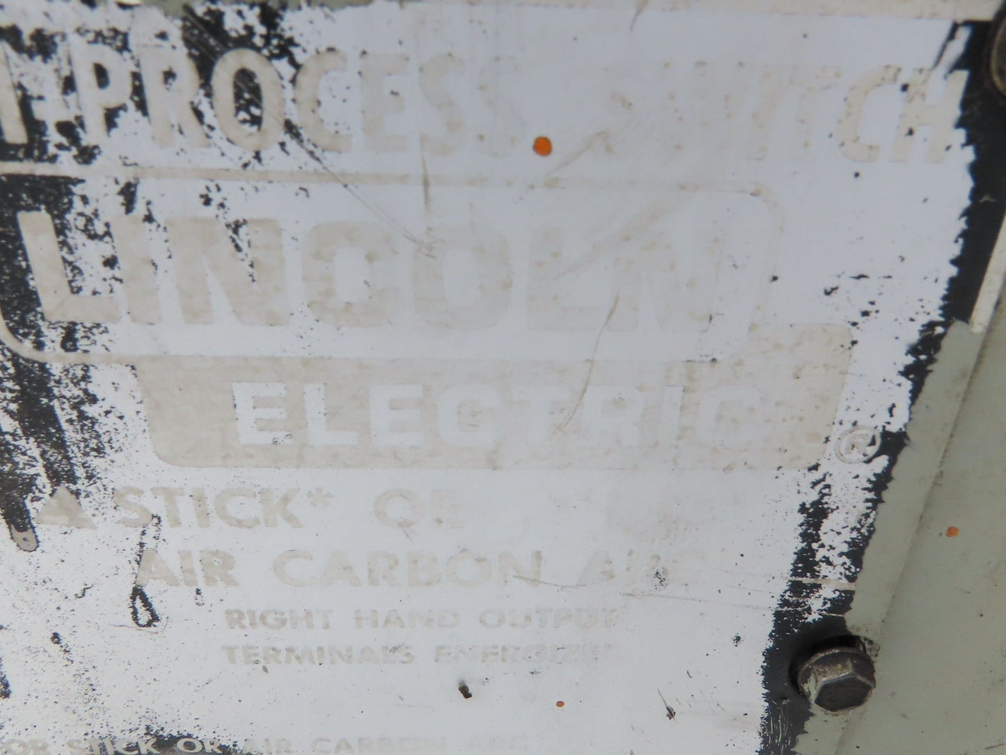 Lincoln Electric K804-1 Multi-Process Switch DC400 or DC600