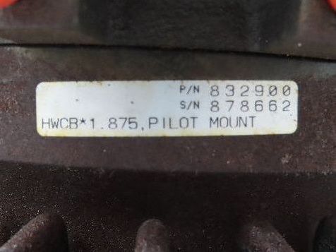 Nexen HWCB Shaft Mount Clutch-Brake Pneumatic Air Engaged 1-7/8" Bore