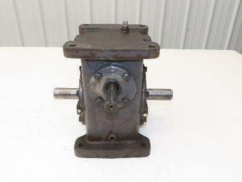 Browning 237U1-LR60 Worm Gearbox 60:1 Reducer .63Hp 29rpm Dual Output