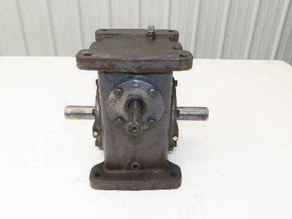 Browning 237U1-LR60 Worm Gearbox 60:1 Reducer .63Hp 29rpm Dual Output