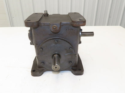 Browning 237U1-LR60 Worm Gearbox 60:1 Reducer .63Hp 29rpm Dual Output