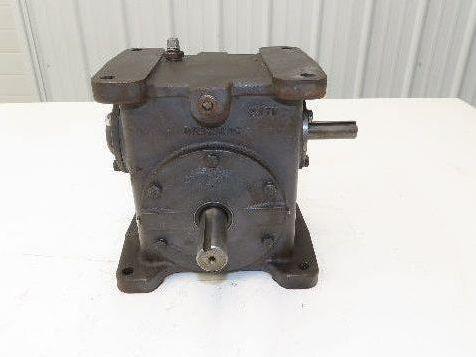 Browning 237U1-LR60 Worm Gearbox 60:1 Reducer .63Hp 29rpm Dual Output