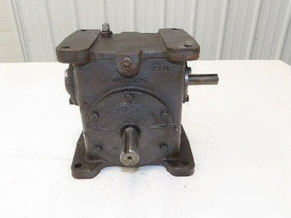 Browning 237U1-LR60 Worm Gearbox 60:1 Reducer .63Hp 29rpm Dual Output