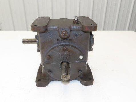 Browning 237U1-LR60 Worm Gearbox 60:1 Reducer .63Hp 29rpm Dual Output