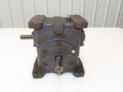 Browning 237U1-LR60 Worm Gearbox 60:1 Reducer .63Hp 29rpm Dual Output
