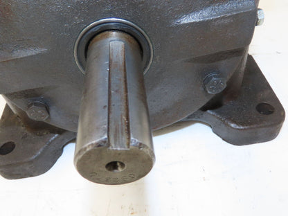 Browning 237U1-LR60 Worm Gearbox 60:1 Reducer .63Hp 29rpm Dual Output