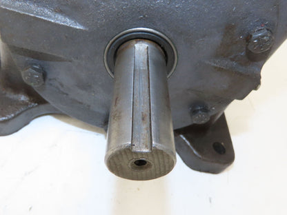 Browning 237U1-LR60 Worm Gearbox 60:1 Reducer .63Hp 29rpm Dual Output