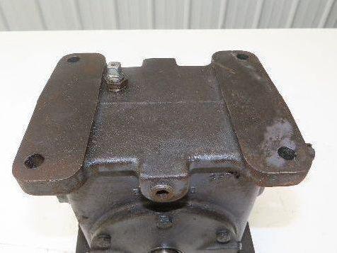 Browning 237U1-LR60 Worm Gearbox 60:1 Reducer .63Hp 29rpm Dual Output