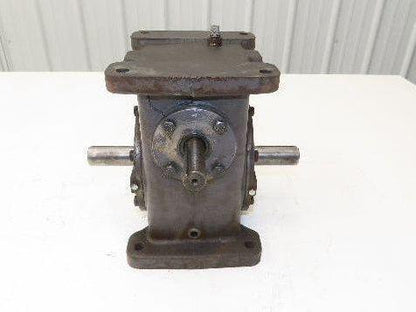 Browning 237U1-LR60 Worm Gearbox 60:1 Reducer .63Hp 29rpm Dual Output