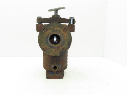 Hayward Model 72 Simplex 2" Inline Basket Strainer Cast Iron 200 PSI Flanged