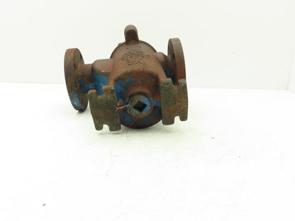 Hayward Model 72 Simplex 2" Inline Basket Strainer Cast Iron 200 PSI Flanged