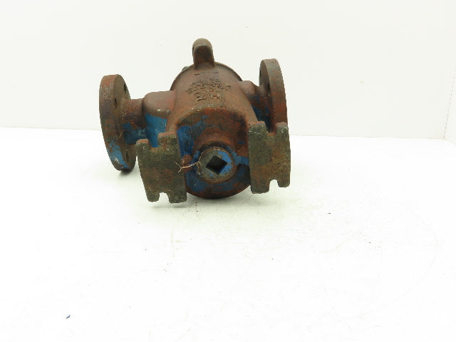 Hayward Model 72 Simplex 2" Inline Basket Strainer Cast Iron 200 PSI Flanged