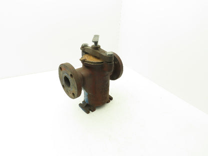 Hayward Model 72 Simplex 2" Inline Basket Strainer Cast Iron 200 PSI Flanged