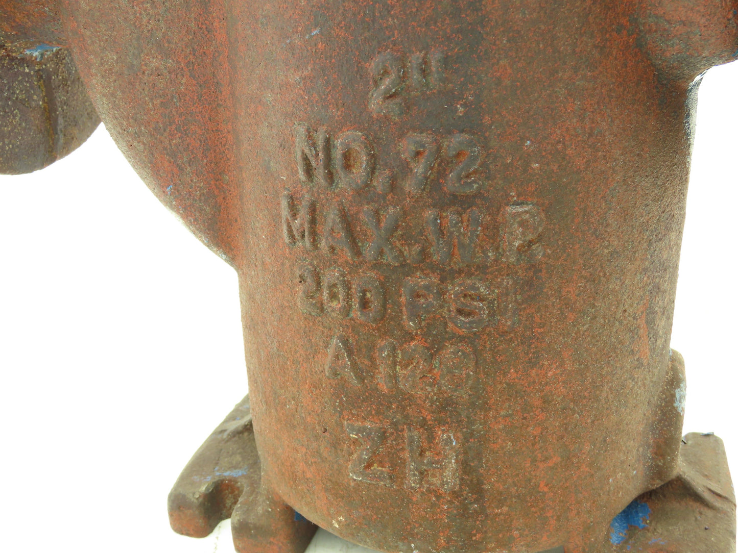 Hayward Model 72 Simplex 2" Inline Basket Strainer Cast Iron 200 PSI Flanged