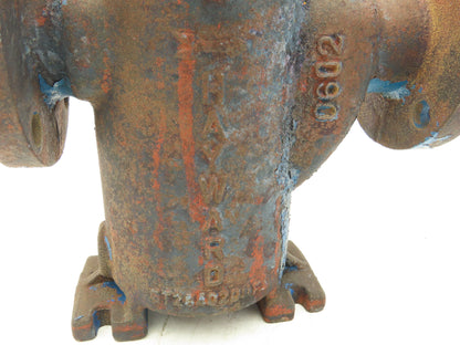 Hayward Model 72 Simplex 2" Inline Basket Strainer Cast Iron 200 PSI Flanged