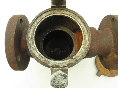 Hayward Model 72 Simplex 2" Inline Basket Strainer Cast Iron 200 PSI Flanged