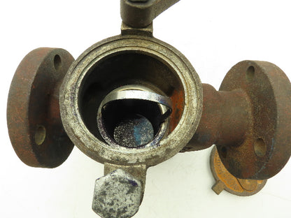 Hayward Model 72 Simplex 2" Inline Basket Strainer Cast Iron 200 PSI Flanged