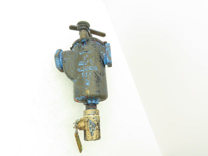 Hayward Model 72 Simplex 2" NPT Inline Basket Strainer Cast Iron 200 PSI