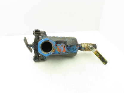 Hayward Model 72 Simplex 2" NPT Inline Basket Strainer Cast Iron 200 PSI