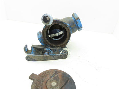 Hayward Model 72 Simplex 2" NPT Inline Basket Strainer Cast Iron 200 PSI