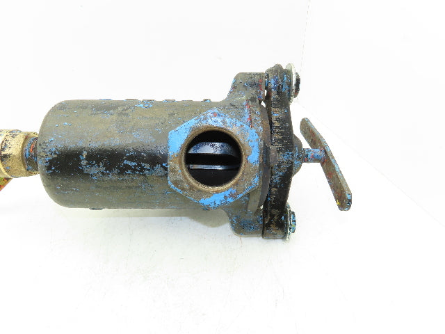 Hayward Model 72 Simplex 2" NPT Inline Basket Strainer Cast Iron 200 PSI