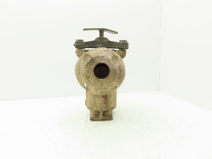 Hayward Model 72 Simplex 2" Inline Basket Strainer Bronze 200 PSI Flanged