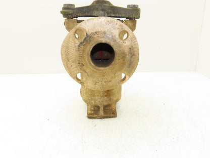 Hayward Model 72 Simplex 2" Inline Basket Strainer Bronze 200 PSI Flanged