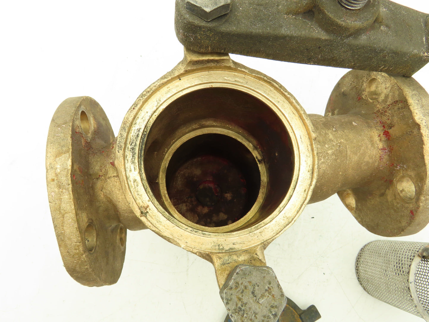 Hayward Model 72 Simplex 2" Inline Basket Strainer Bronze 200 PSI Flanged