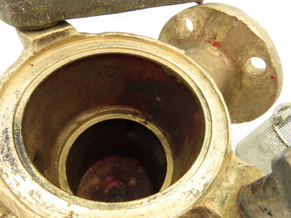 Hayward Model 72 Simplex 2" Inline Basket Strainer Bronze 200 PSI Flanged