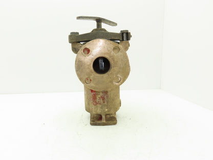 Hayward Model 72 Simplex 2" Inline Basket Strainer Bronze 200 PSI Flanged