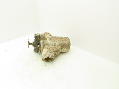 Hayward Model 72 Simplex 2" NPT Inline Basket Strainer Bronze 200 PSI