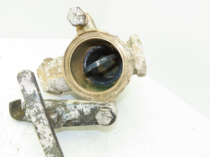 Hayward Model 72 Simplex 2" NPT Inline Basket Strainer Bronze 200 PSI