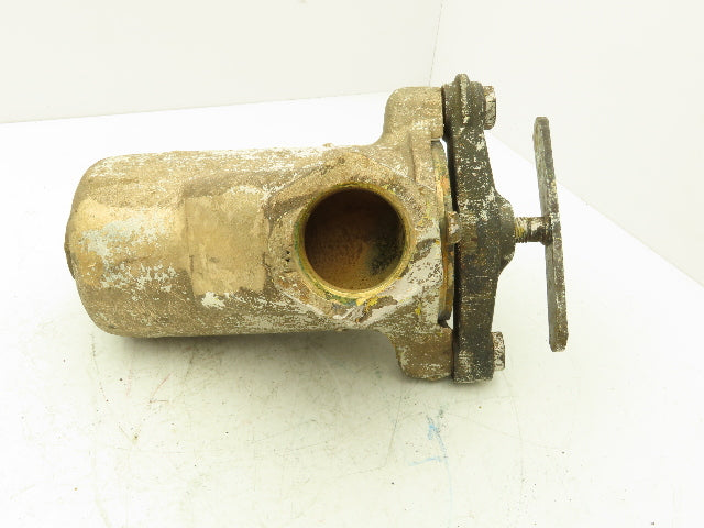 Hayward Model 72 Simplex 2" NPT Inline Basket Strainer Bronze 200 PSI