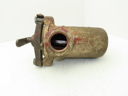 Hayward Model 72 Simplex 2" NPT Inline Basket Strainer Bronze 200 PSI