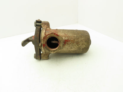 Hayward Model 72 Simplex 2" NPT Inline Basket Strainer Bronze 200 PSI