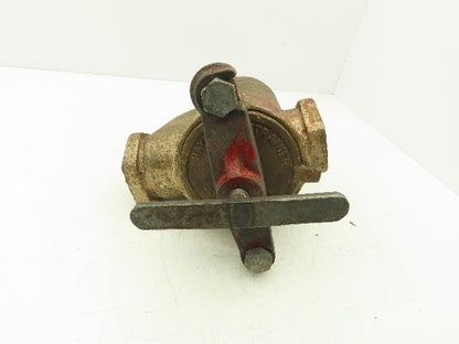 Hayward Model 72 Simplex 2" NPT Inline Basket Strainer Bronze 200 PSI