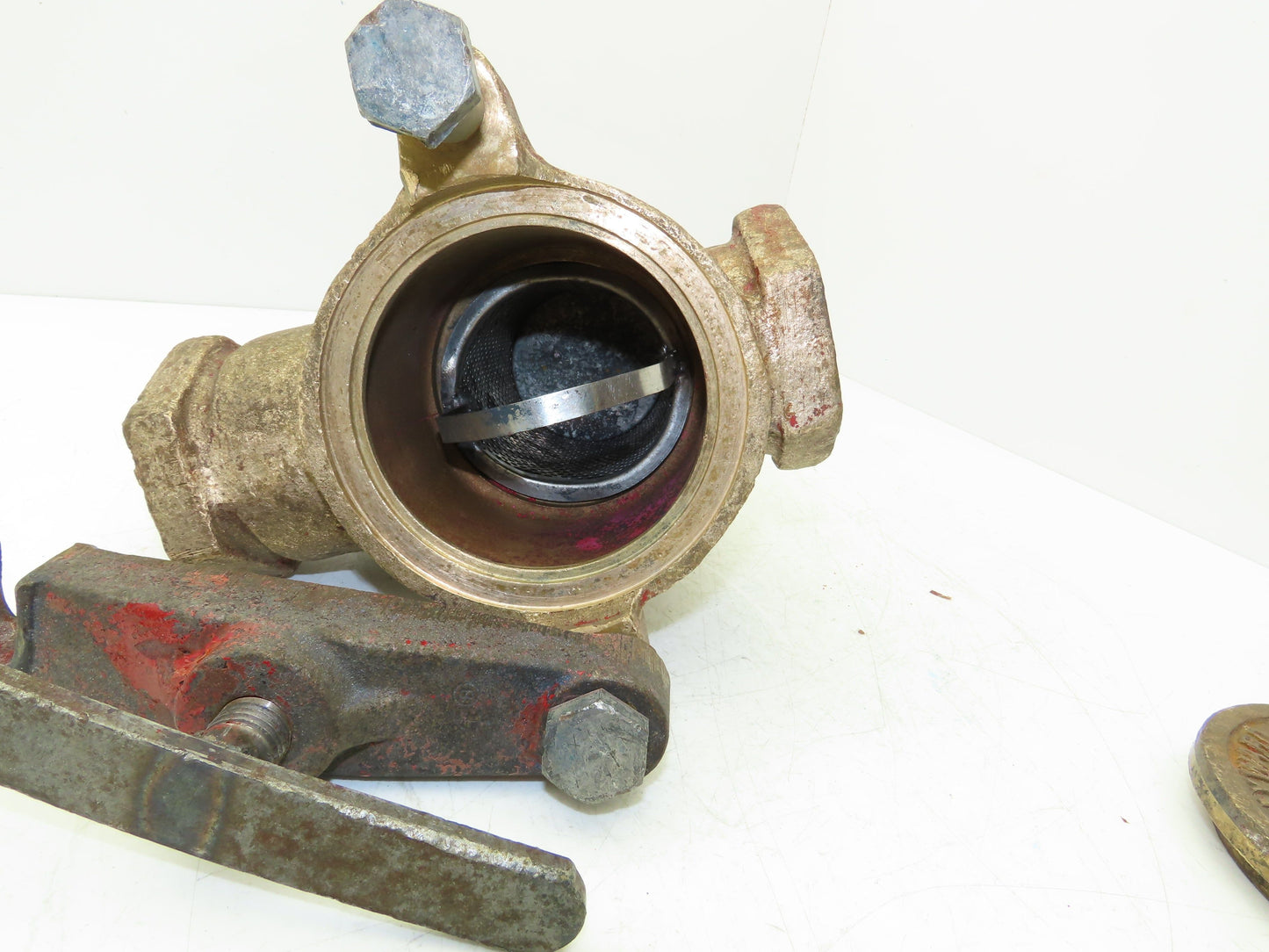 Hayward Model 72 Simplex 2" NPT Inline Basket Strainer Bronze 200 PSI