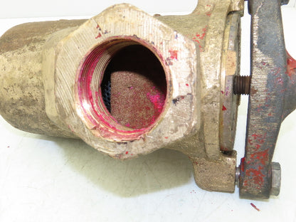 Hayward Model 72 Simplex 2" NPT Inline Basket Strainer Bronze 200 PSI