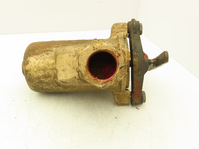 Hayward Model 72 Simplex 2" NPT Inline Basket Strainer Bronze 200 PSI