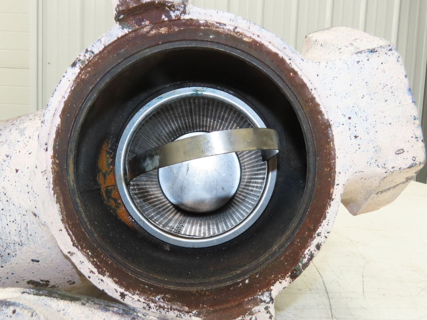 Hayward Model 72 Simplex 3" NPT Inline Basket Strainer Cast Iron 200 PSI