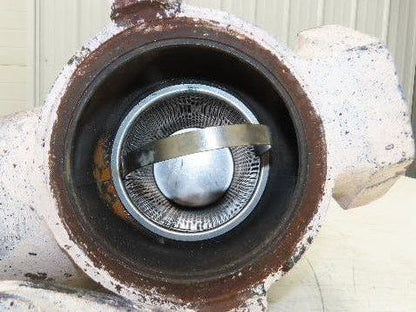 Hayward Model 72 Simplex 3" NPT Inline Basket Strainer Cast Iron 200 PSI