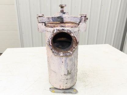 Hayward Model 72 Simplex 3" NPT Inline Basket Strainer Cast Iron 200 PSI