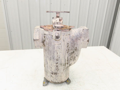 Hayward Model 72 Simplex 3" NPT Inline Basket Strainer Cast Iron 200 PSI