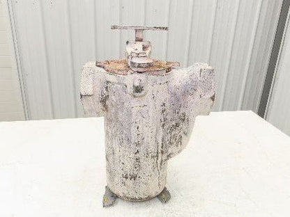 Hayward Model 72 Simplex 3" NPT Inline Basket Strainer Cast Iron 200 PSI