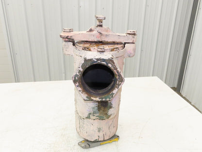 Hayward Model 72 Simplex 3" NPT Inline Basket Strainer Cast Iron 200 PSI