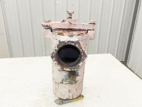 Hayward Model 72 Simplex 3" NPT Inline Basket Strainer Cast Iron 200 PSI