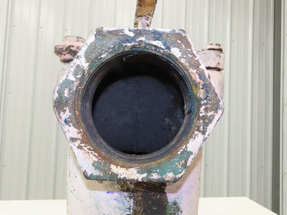 Hayward Model 72 Simplex 3" NPT Inline Basket Strainer Cast Iron 200 PSI