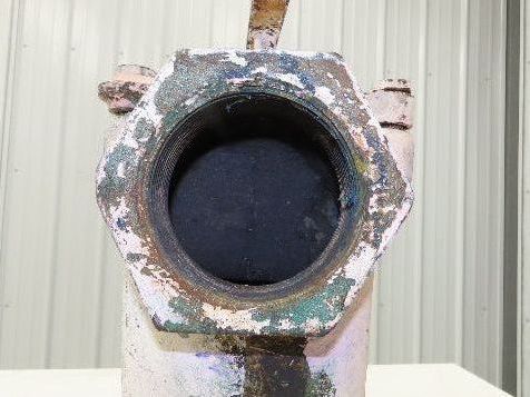 Hayward Model 72 Simplex 3" NPT Inline Basket Strainer Cast Iron 200 PSI