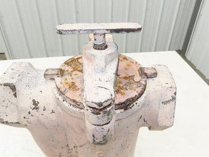 Hayward Model 72 Simplex 3" NPT Inline Basket Strainer Cast Iron 200 PSI